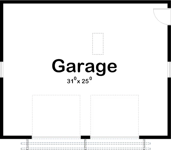 Shelby Garage Plan - Archival Designs House Plans