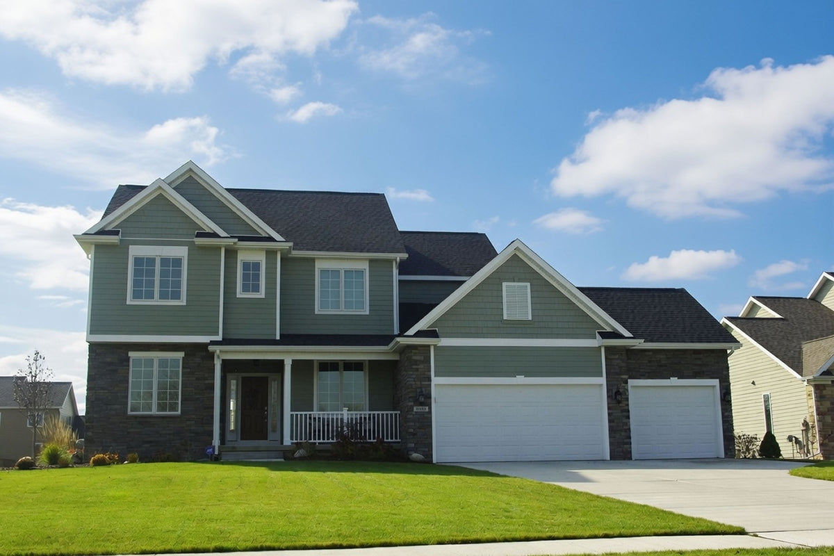 AB8075-A Traditional House, 4 Bedrooms, 2.5 Bathrooms | Fasano House Plan with 3-car Garage Option