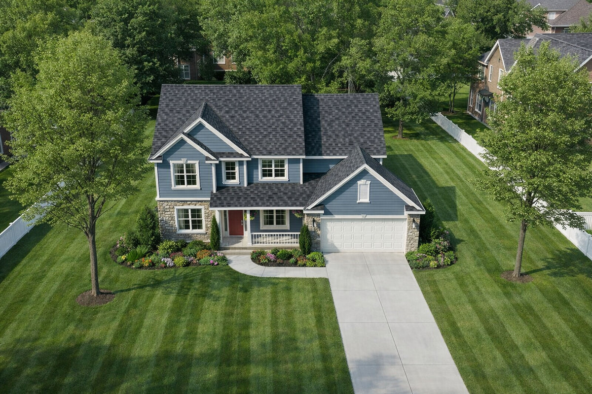 AB8075-A Traditional House, 4 Bedrooms, 2.5 Bathrooms | Fasano House Plan Exterior-2