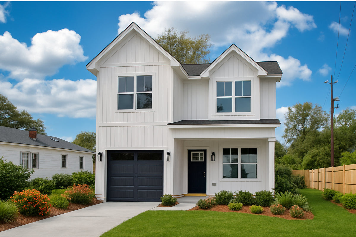 Affordable 2-Story Craftsman Home with Flexible Kitchen Layouts