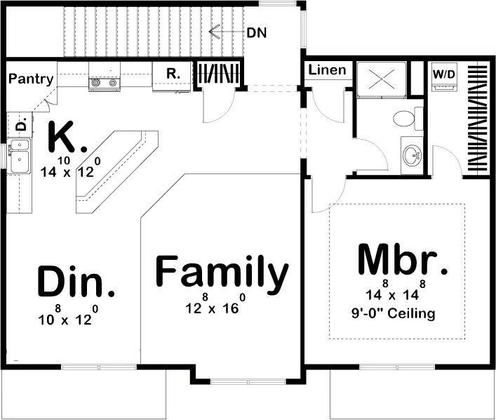 Ruby Grace House Plan - Archival Designs House Plans, floor plan