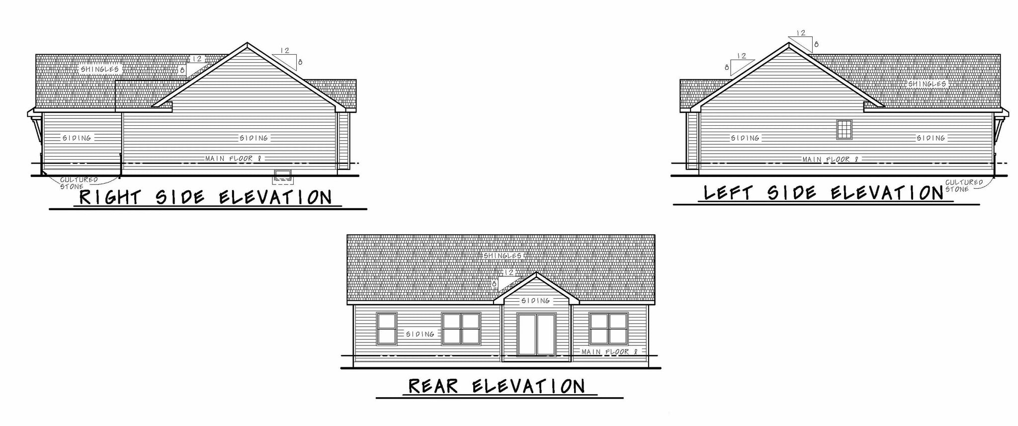 Cozy 1,265 Sq Ft Ranch House with Split Bedroom Layout