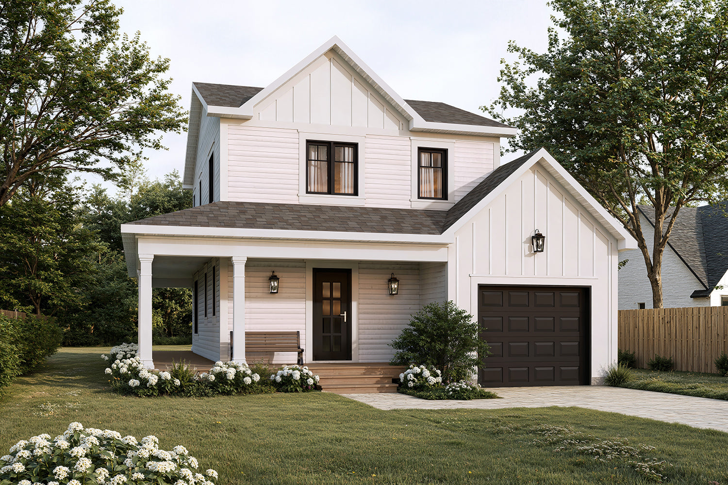 T8029-A Modern Farmhouse, 3 Bedrooms, 1.5 Bathrooms | Larch Lake 2937 Exterior
