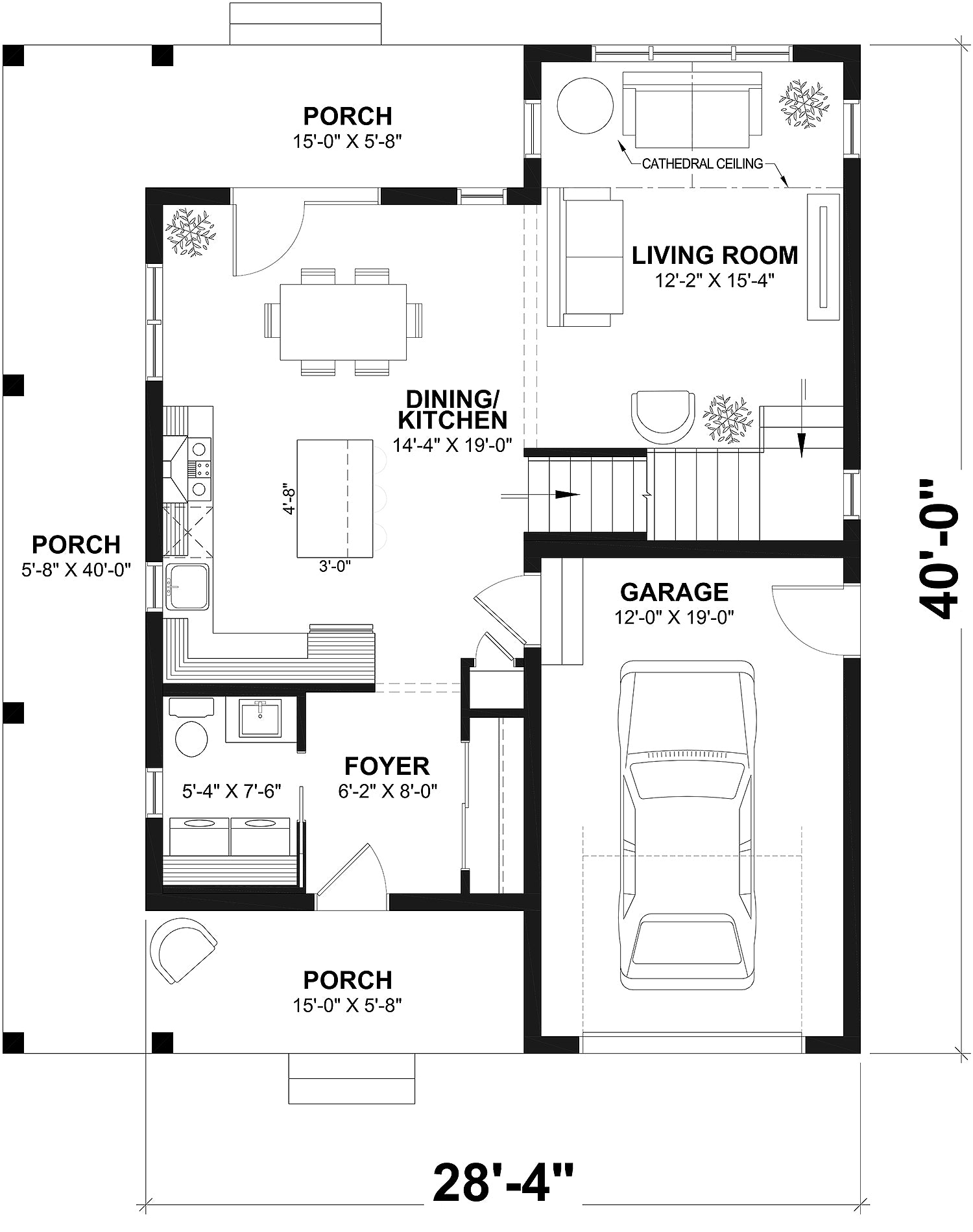 T8029-A Modern Farmhouse, 3 Bedrooms, 1.5 Bathrooms | Larch Lake 2937 Exterior