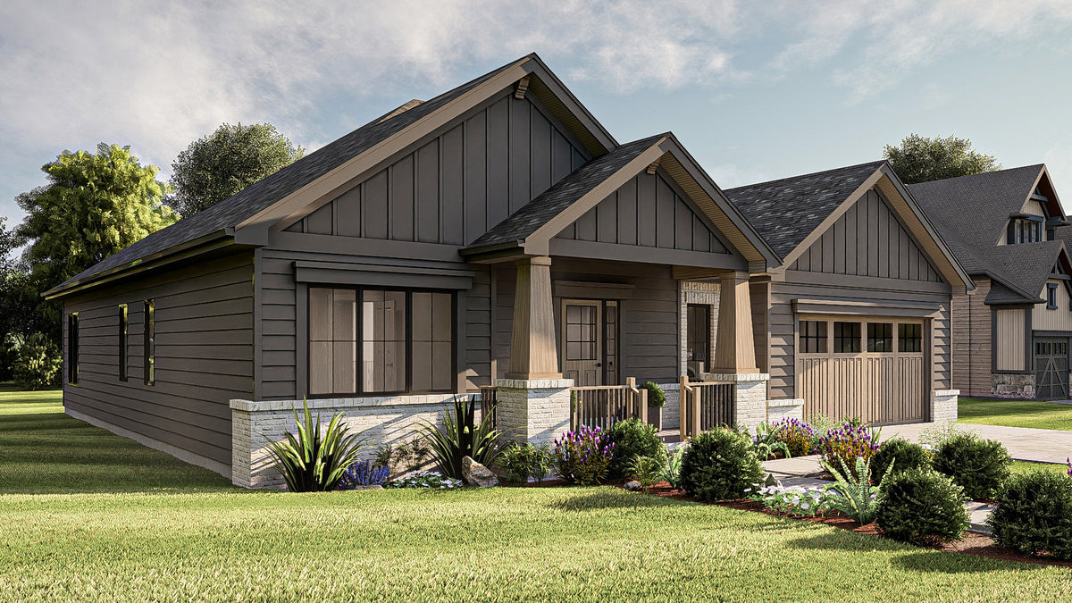 G7881-A Cottage House, 3 Bedrooms, 2 Bathrooms | Greenwood Cottage 29389 Exterior-2