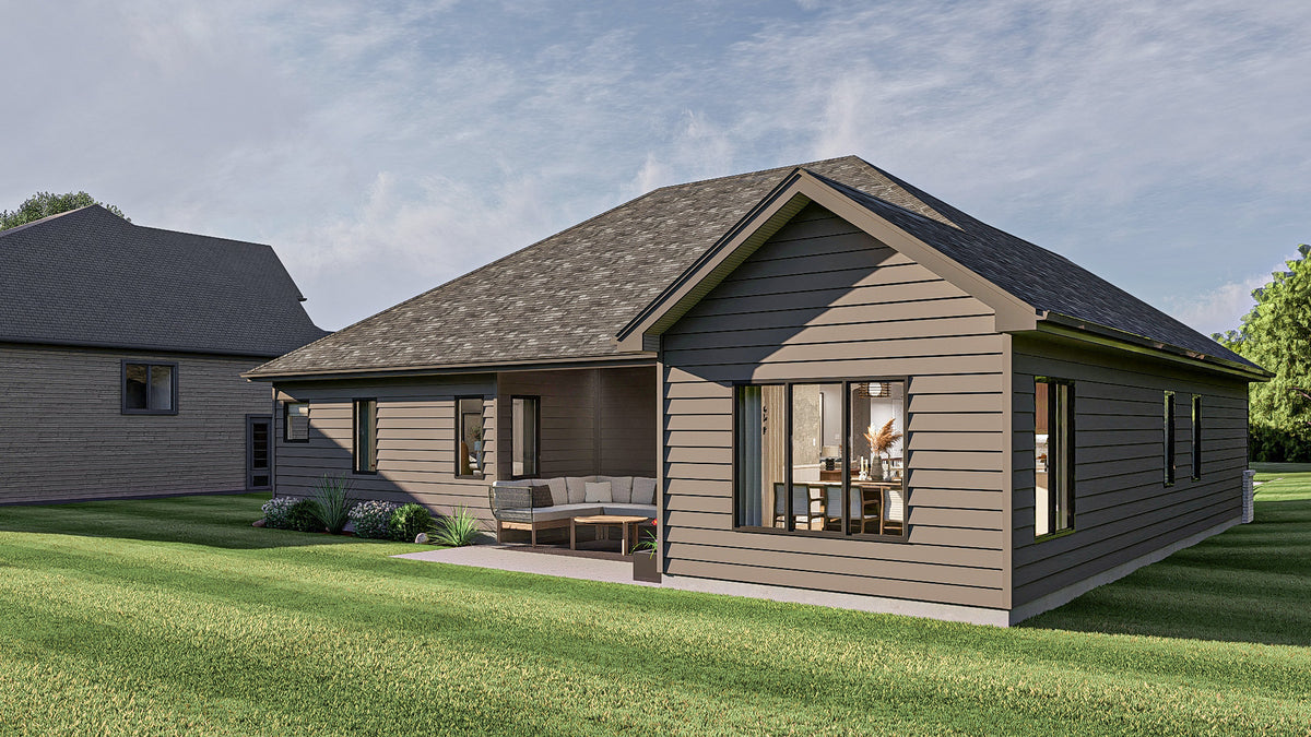 G7881-A Cottage House, 3 Bedrooms, 2 Bathrooms | Greenwood Cottage 29389 Exterior-4