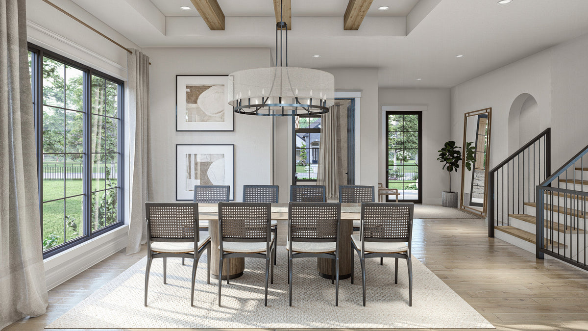 G7959-A Cottage House Dining Room, 4 Bedrooms, 3 Bathrooms | Cottage Hill 29408 