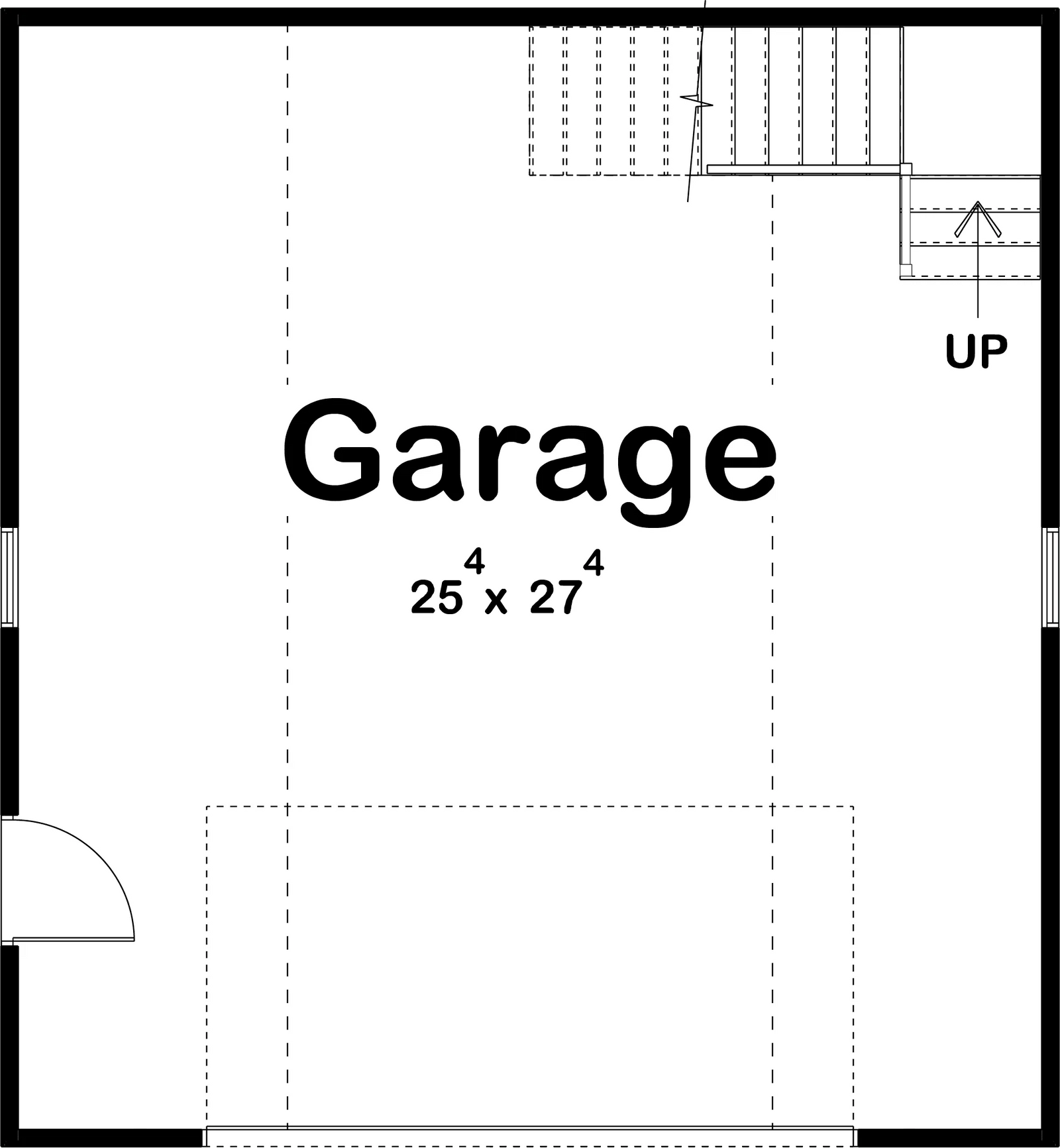 Chadron Garage Plan - Archival Designs House Plans