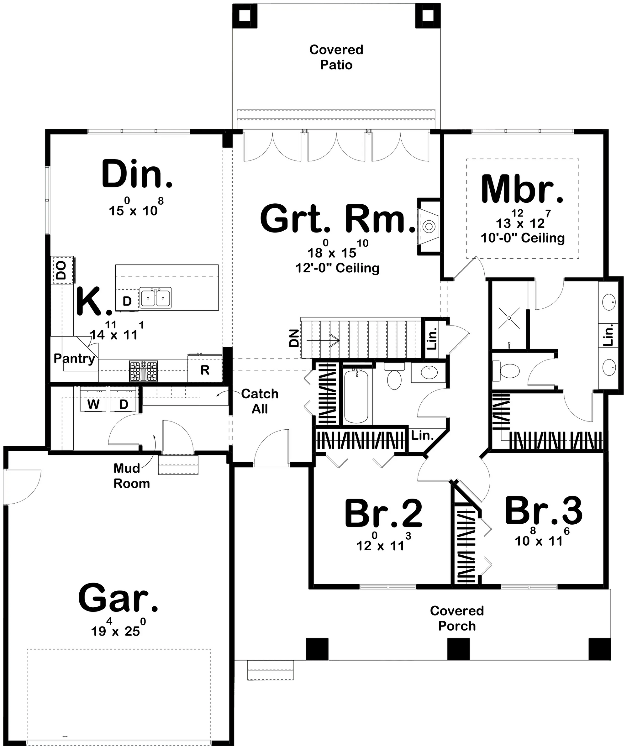 Clemons House Plan - Archival Designs House Plans