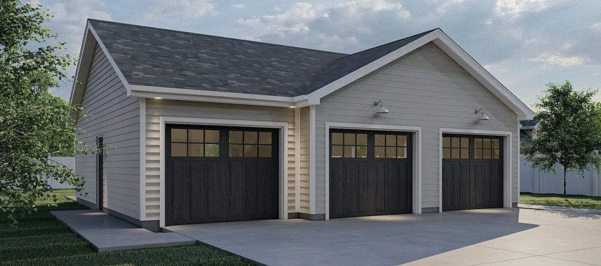 Buffington Garage Plan - Archival Designs House Plans