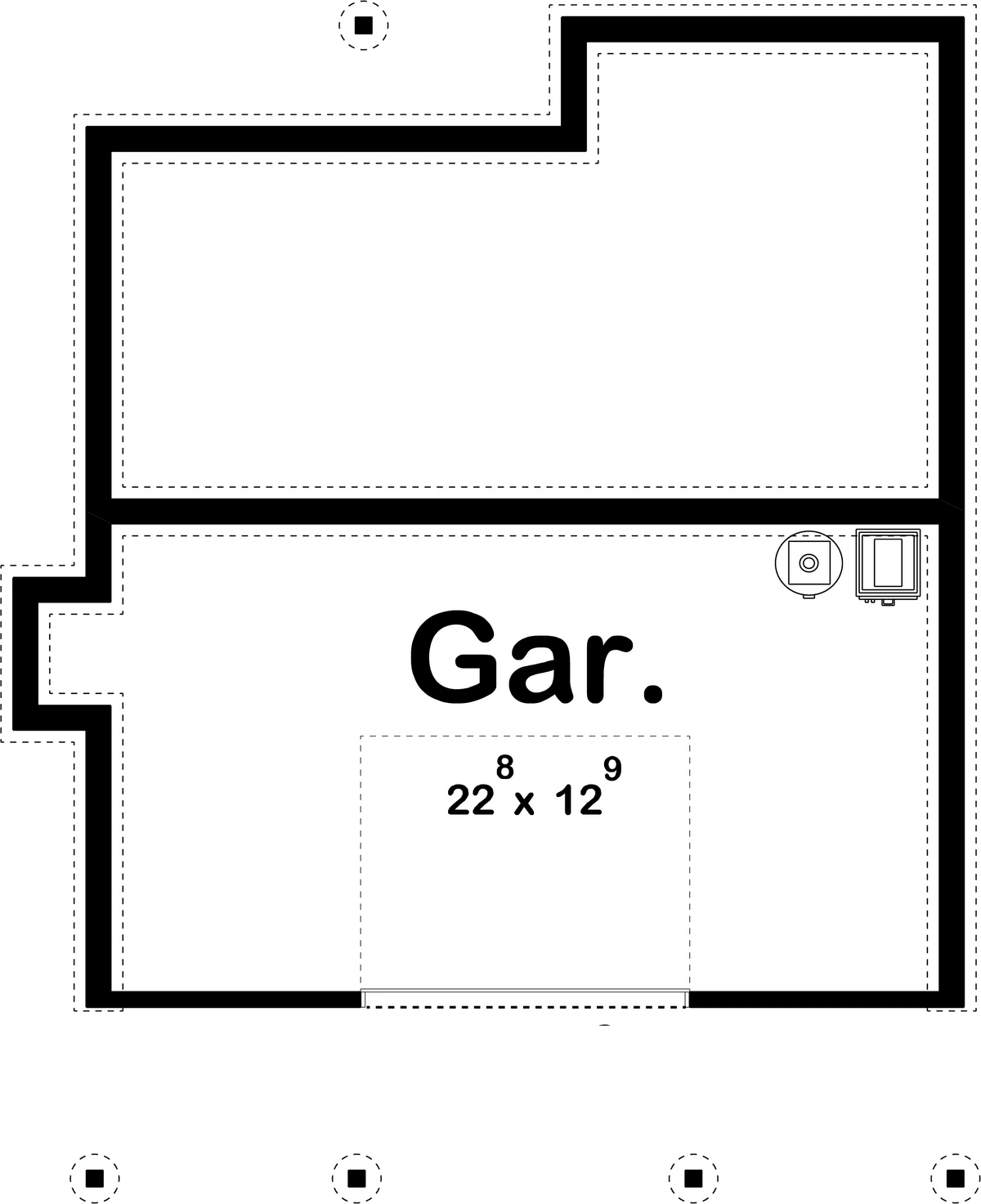 Rutledge House Plan - Archival Designs House Plans, floor plan