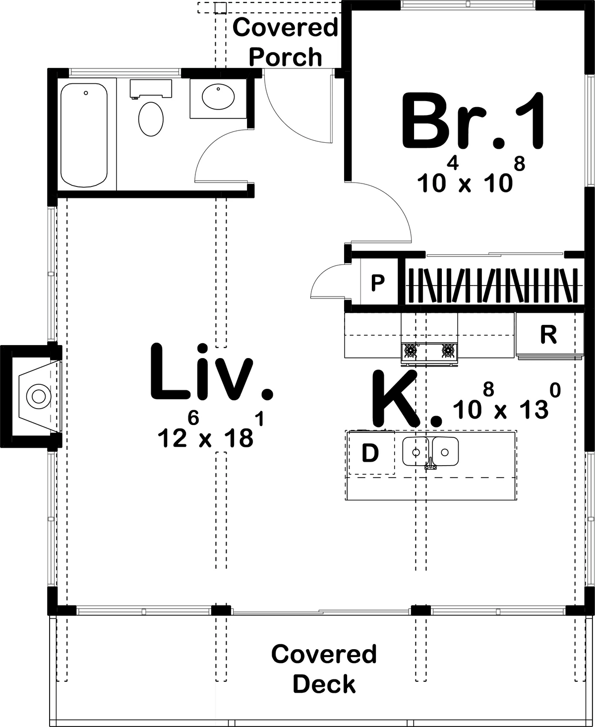 Rutledge House Plan - Archival Designs House Plans