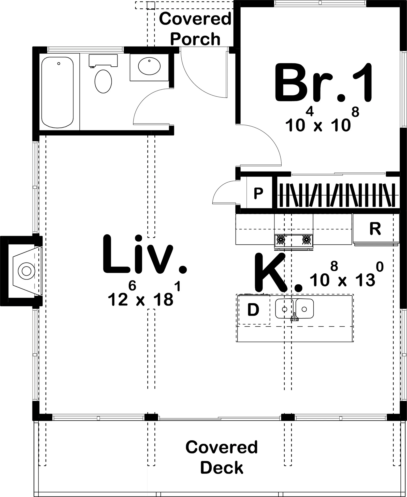 Rutledge House Plan - Archival Designs House Plans