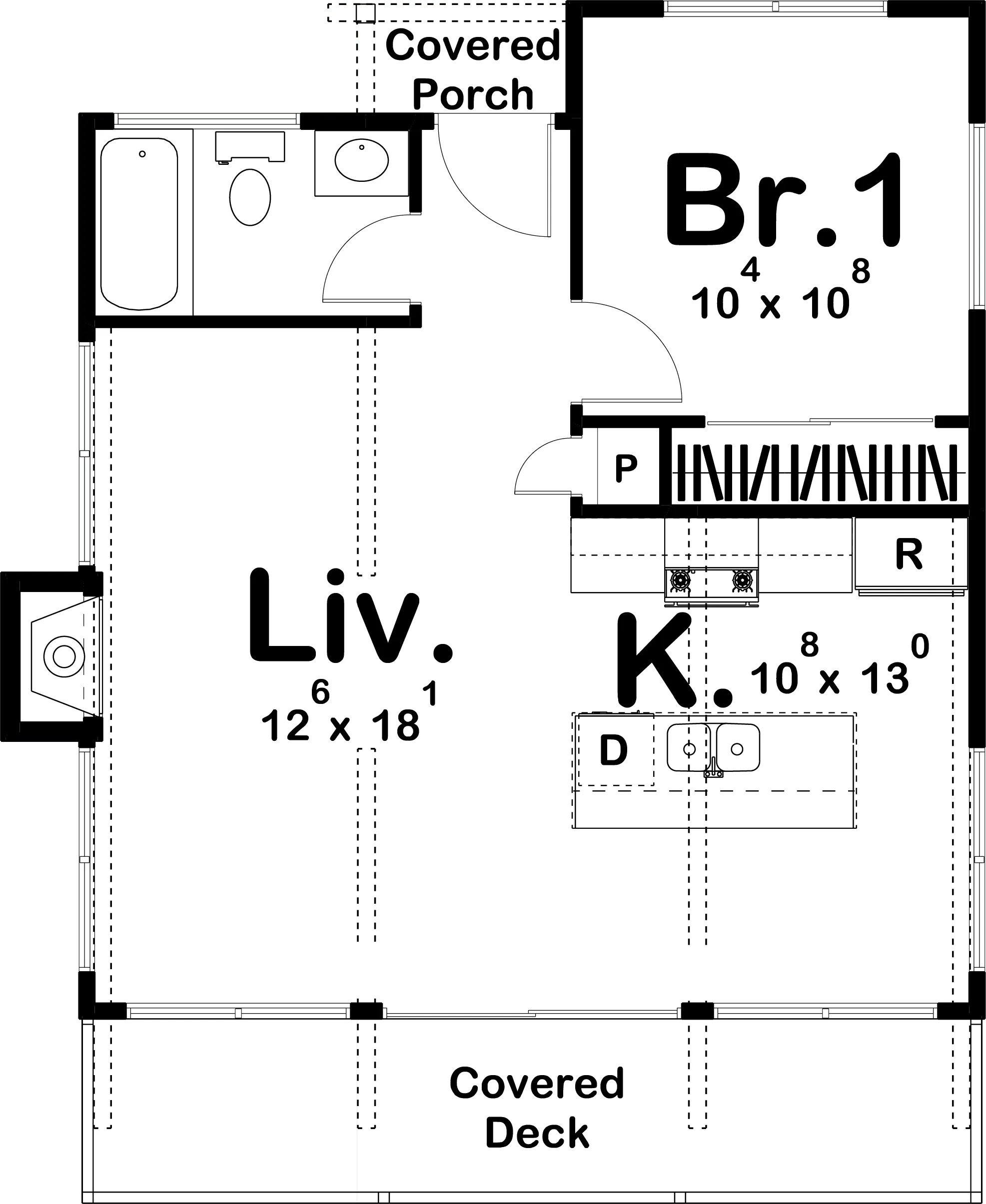 Rutledge House Plan - Archival Designs House Plans