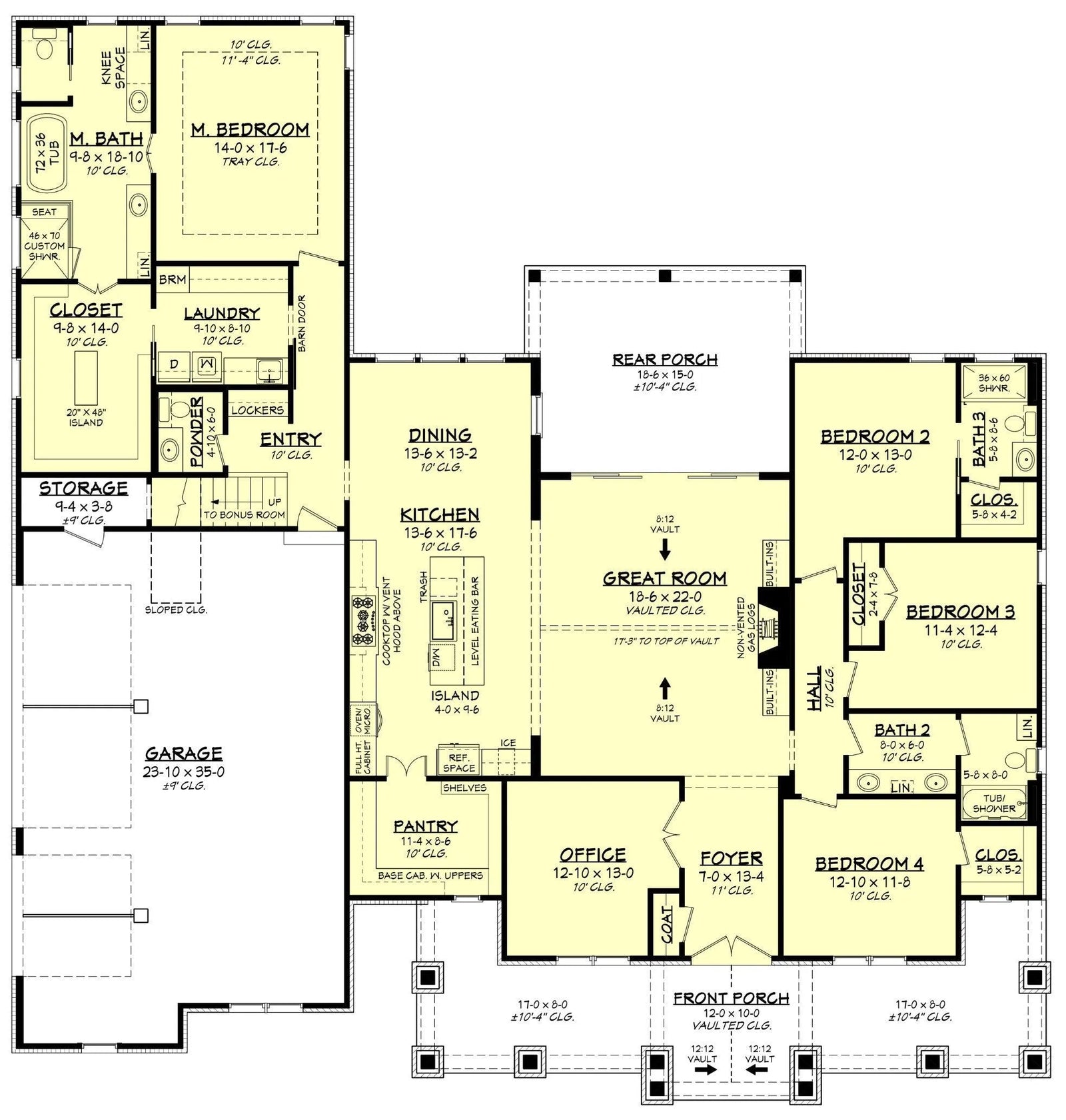 Barton Hills House Plan - Archival Designs House Plans