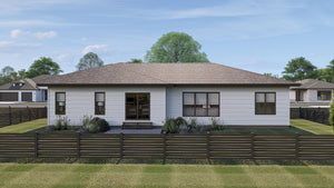 G7890-A Prairie House, 3 Bedrooms, 2 Bathrooms | Pacific Woods 29676 Exterior-3