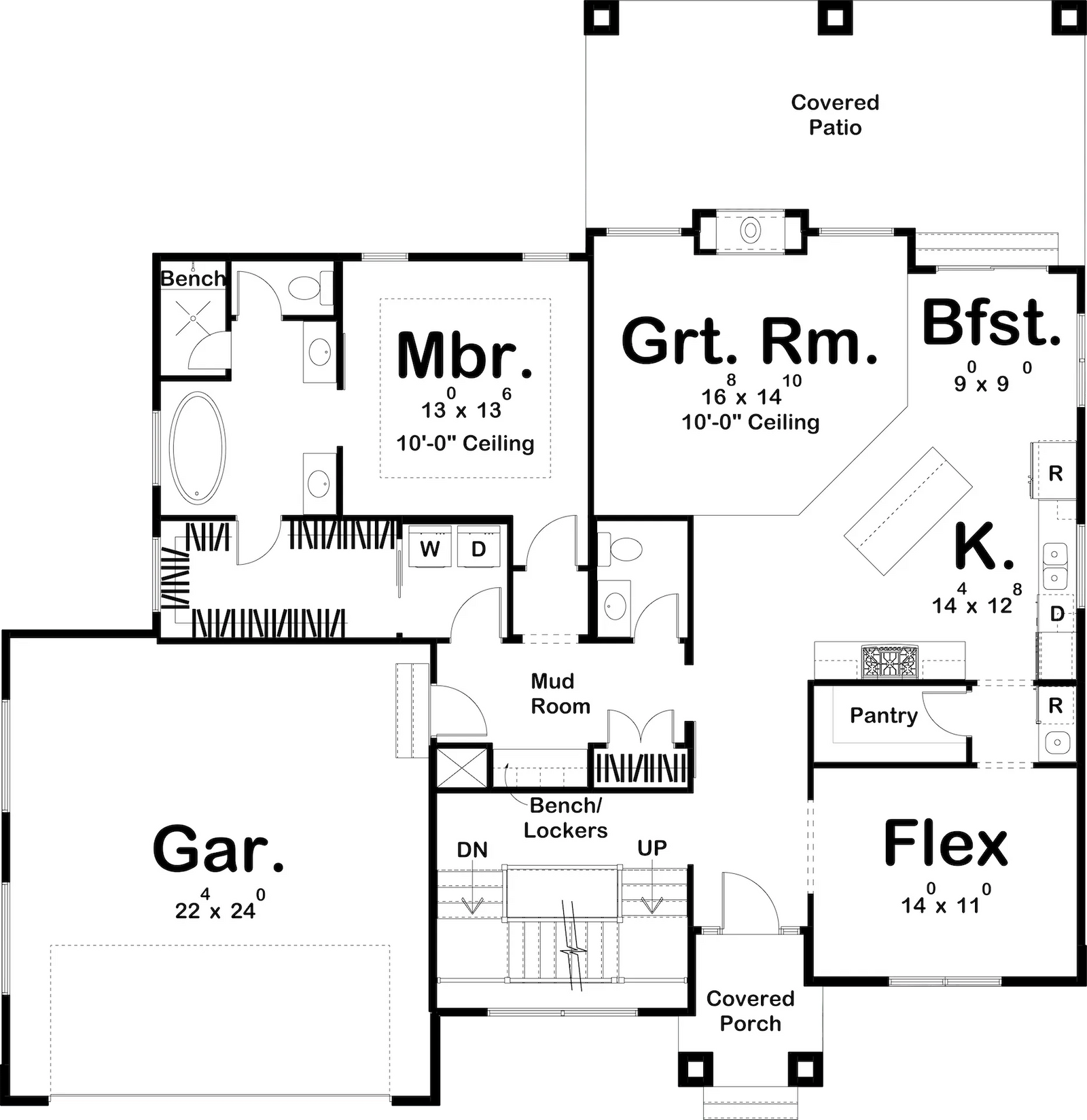 Summit House Plan - Archival Designs House Plans