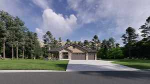W7590-A Mountain House, 3-5 Bedrooms, 3.5-5.5 Bathrooms | USA-2973-MT Exterior-2