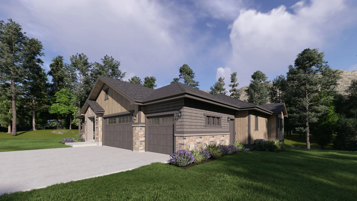 W7590-A Mountain House, 3-5 Bedrooms, 3.5-5.5 Bathrooms | USA-2973-MT Exterior-3