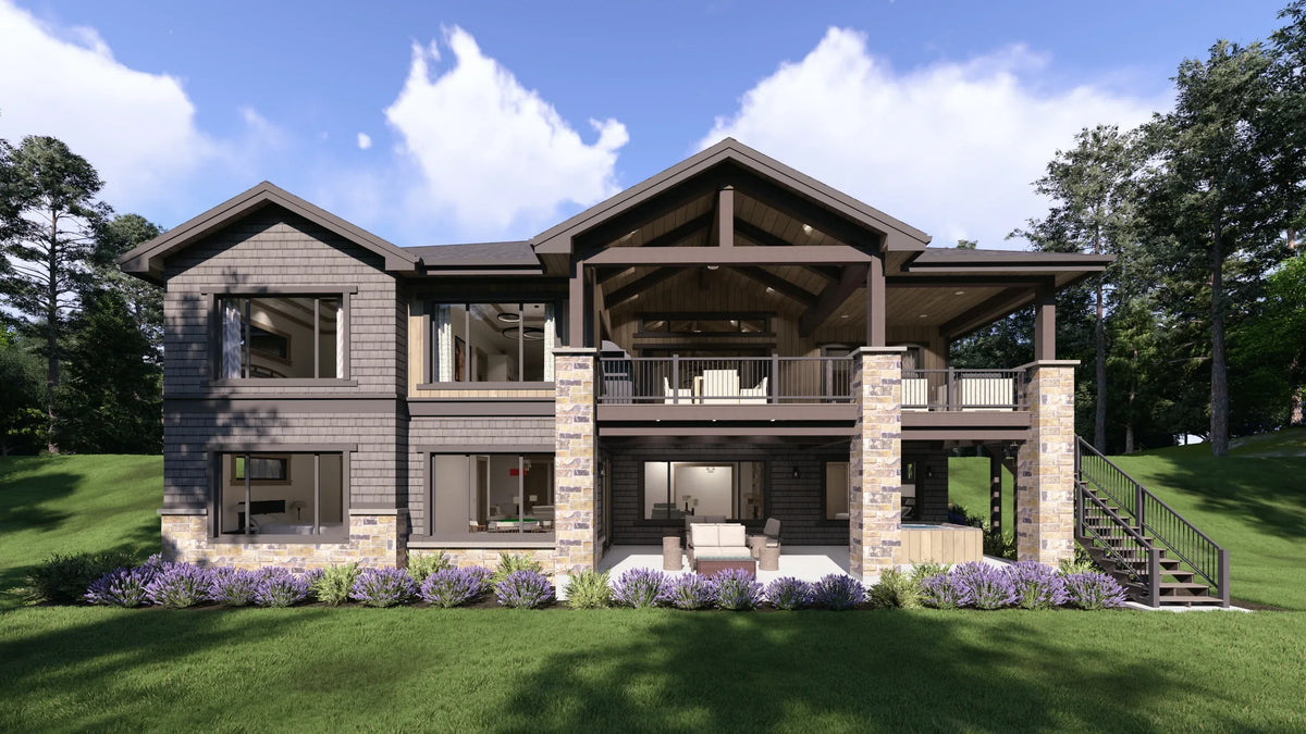 W7590-A Mountain House, 3-5 Bedrooms, 3.5-5.5 Bathrooms | USA-2973-MT Exterior-6