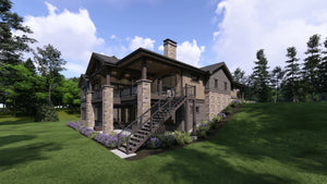 W7590-A Mountain House, 3-5 Bedrooms, 3.5-5.5 Bathrooms | USA-2973-MT Exterior-7