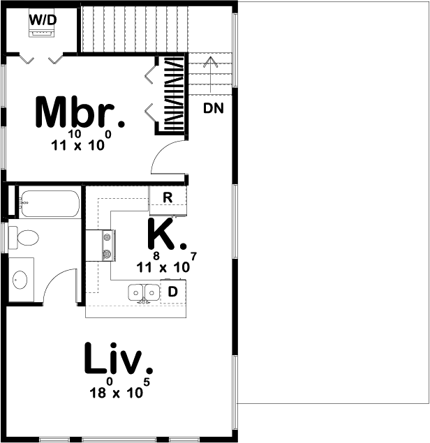 Sparrows Point Second Floor Plan