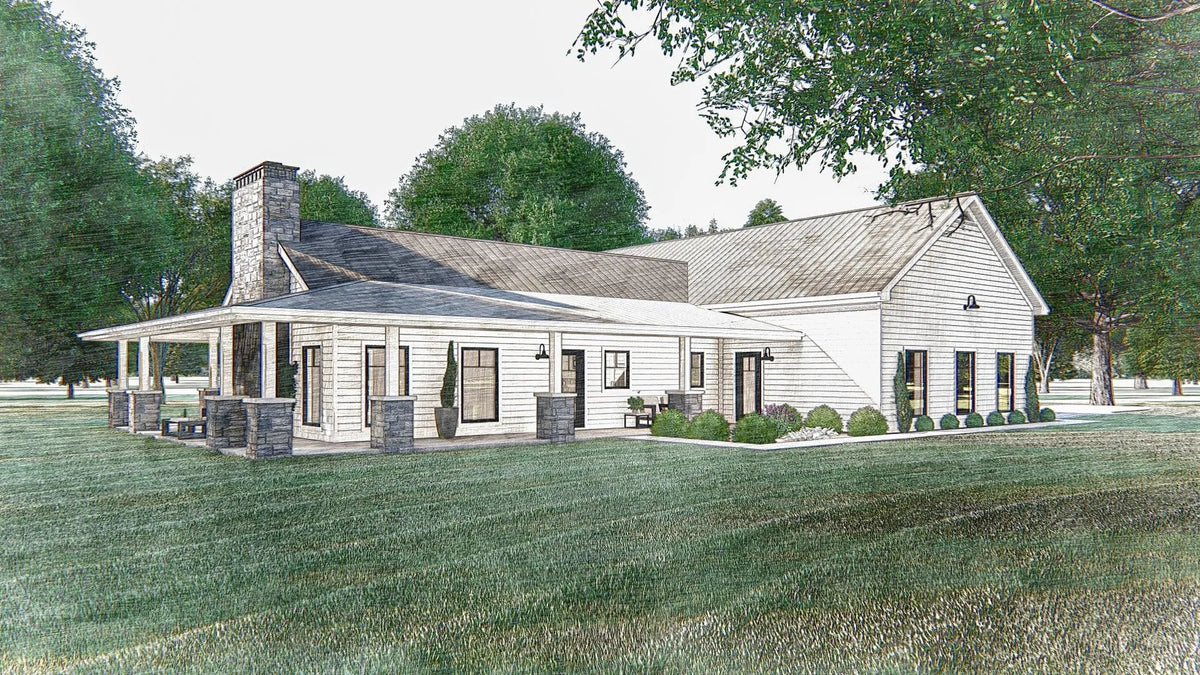 Livingston House Plan - Archival Designs House Plans