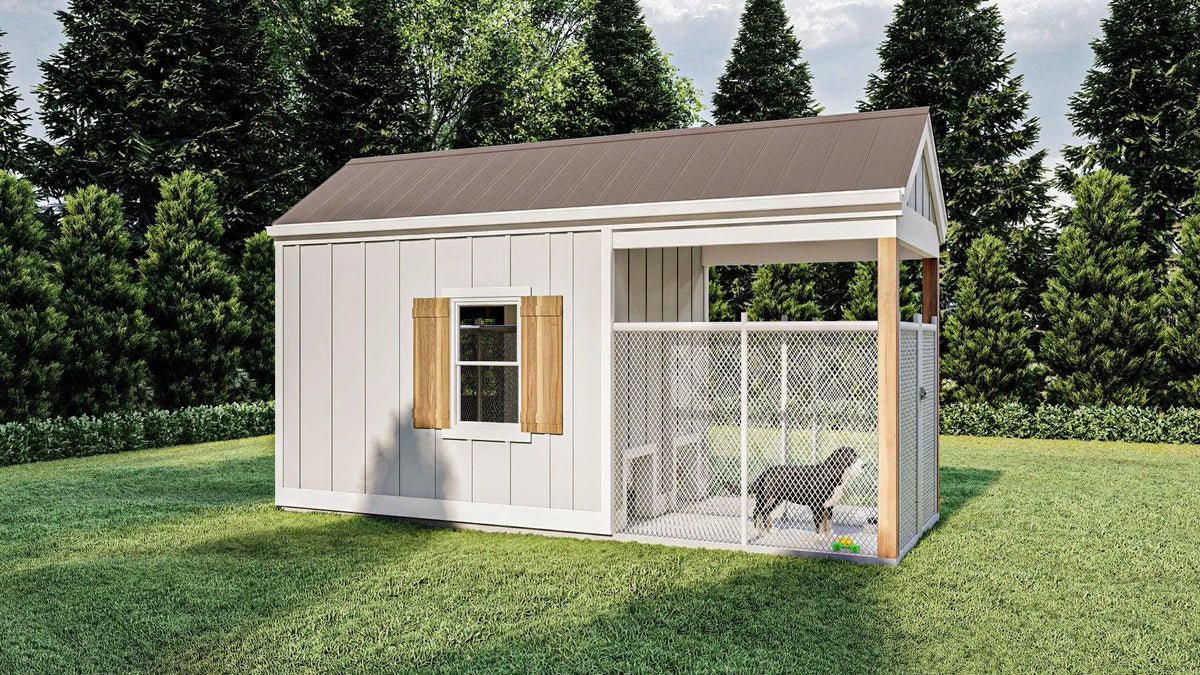 Milligan Dog House Plan - Archival Designs House Plans