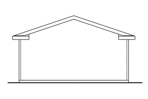 AM7201-A Garage House Elevation