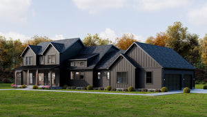 AJ7722-A Modern Farmhouse, 4 Bedrooms, 4 Bathrooms | Plan 1062 Exterior-2