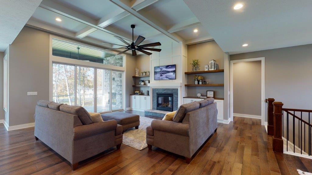 Stylish Craftsman Home with 3 Bedrooms and Basement Foundation