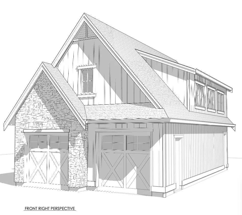 Woodbine House Plan - Archival Designs House Plans