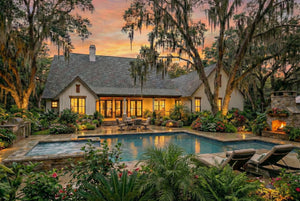 B7778-A Modern Farmhouse, 4 Bedrooms, 3.5 Bathrooms | Silverbrook House Plan Exterior-4