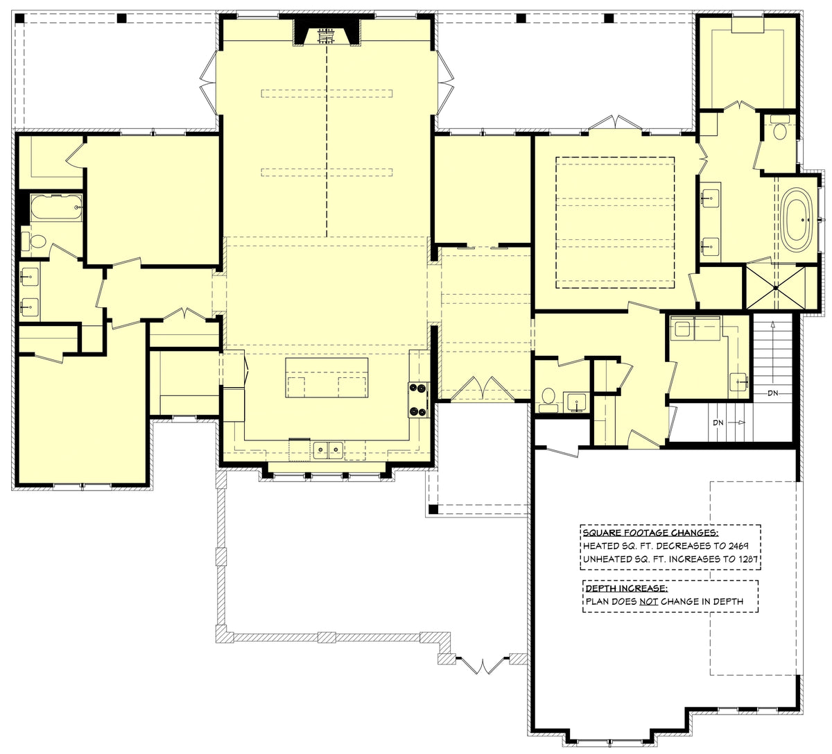 Garden Bluff House Plan - Archival Designs House Plans, floor plan