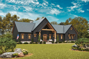 A7897-A Modern Farmhouse 3 Beds, 2 Baths Exterior-4