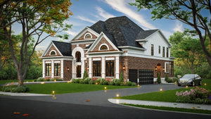 A468-A Traditional House, 4 Bedrooms, 3.5 Bathrooms | Westdrake House Exterior-4