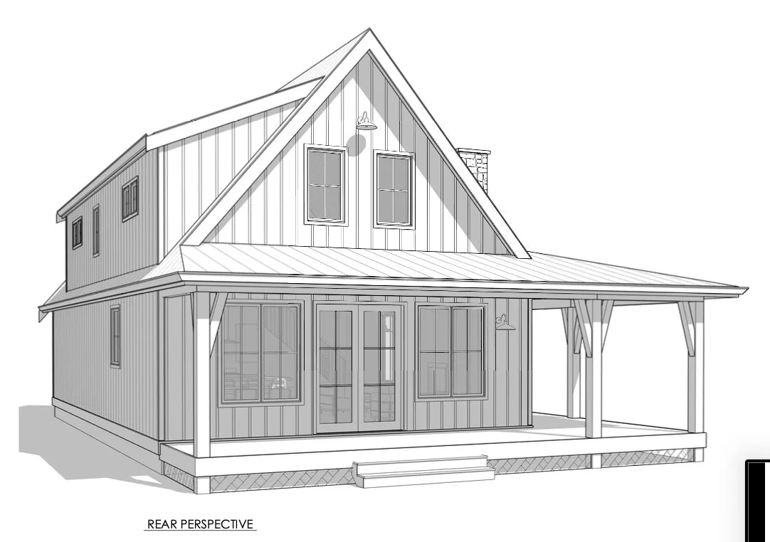 Hawthorn House Plan - Archival Designs House Plans