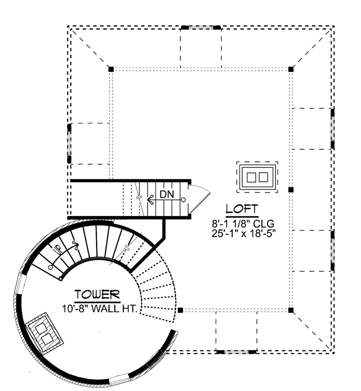 Mcknight House Upper Floor Plan