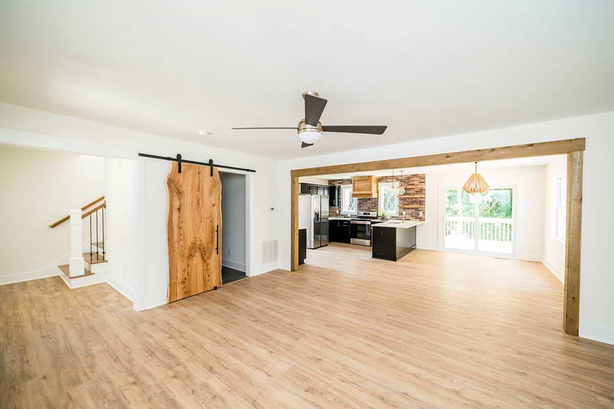 1,555 Sq Ft 3-Bedroom House Plan with Basement & Master Suite