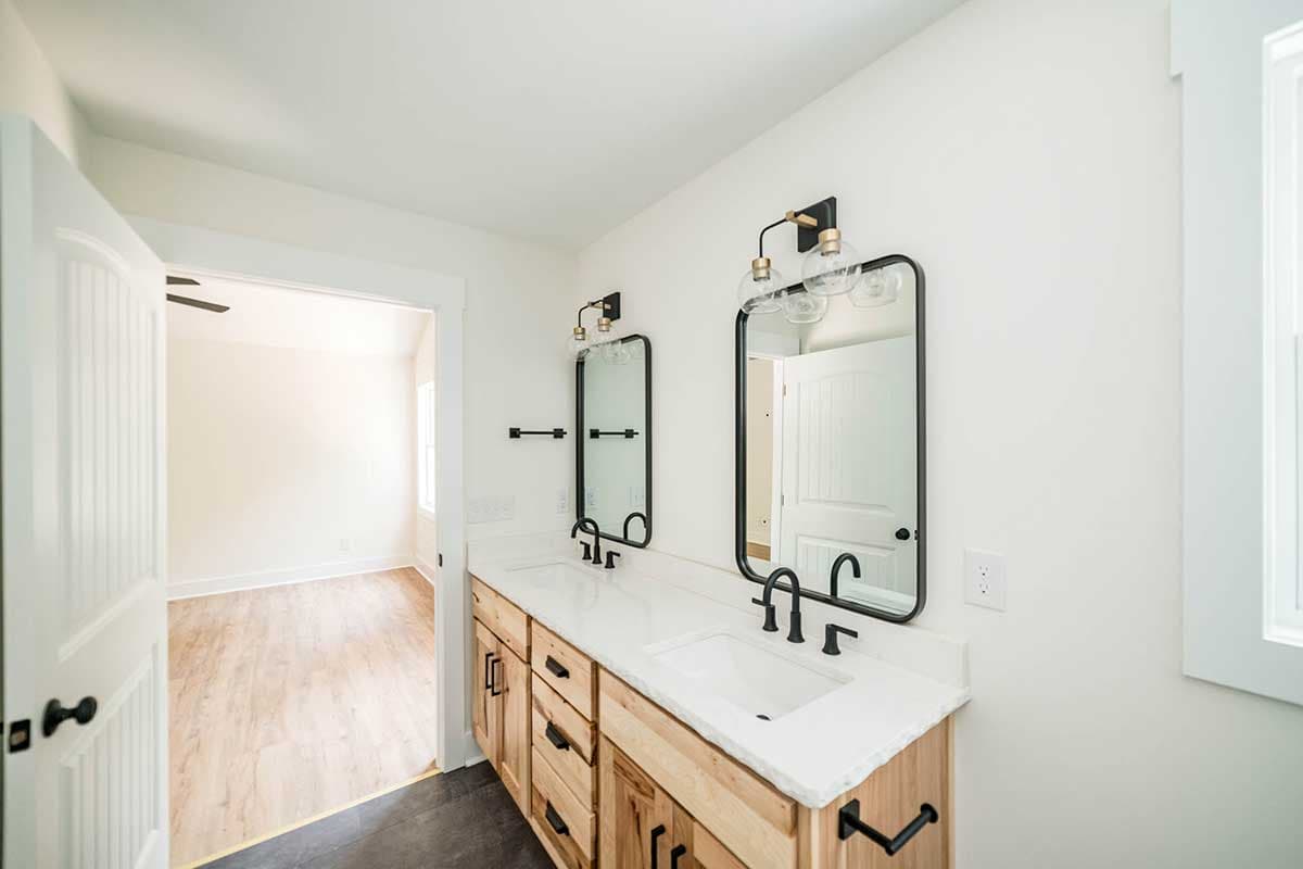 1,555 Sq Ft 3-Bedroom House Plan with Basement & Master Suite