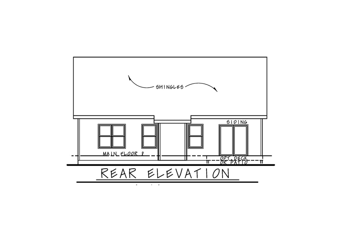 AB7419-A 35110 House Rear