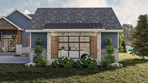 G7886-A Craftsman House, 2 to 4 Bedrooms, 2 to 4 Bathrooms | Loren Hills 30138 Exterior-10