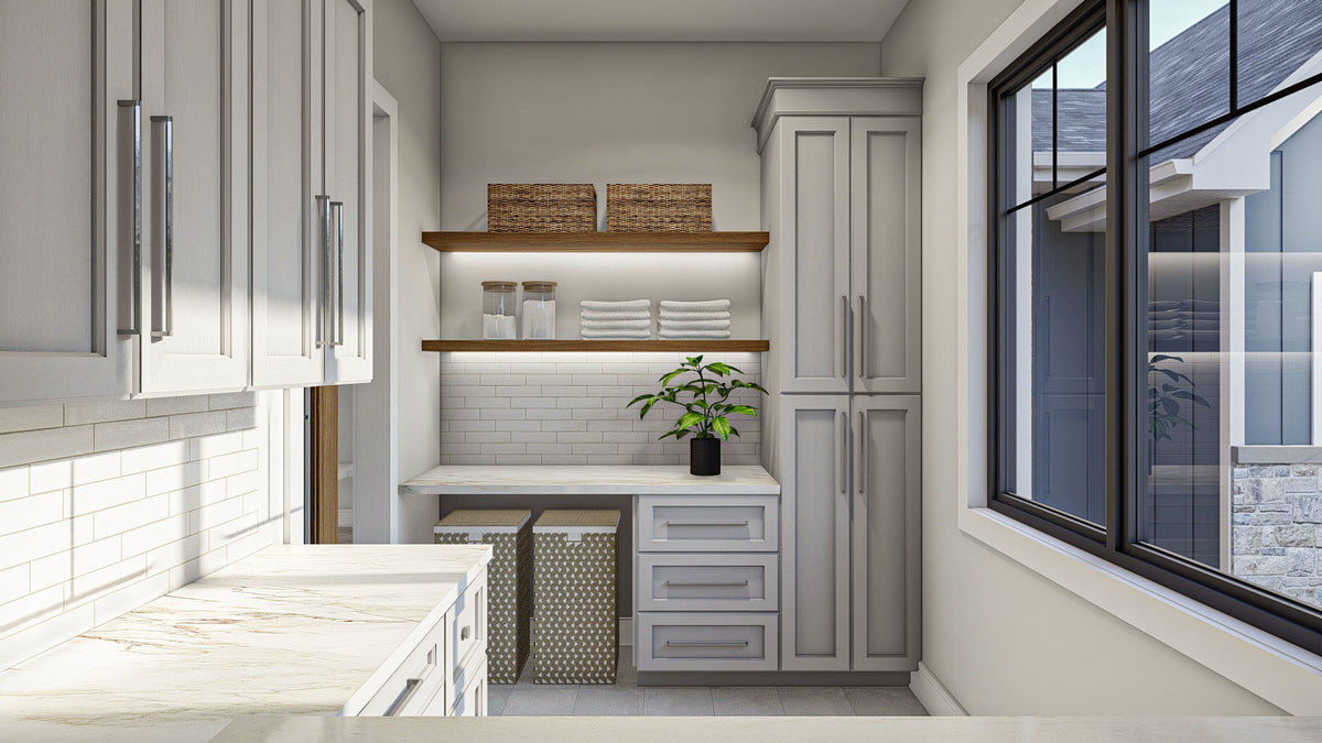G7886-A Craftsman House Laundry, 2 to 4 Bedrooms, 2 to 4 Bathrooms | Loren Hills 30138 