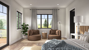 G7886-A Craftsman House Master Bed Seating, 2 to 4 Bedrooms, 2 to 4 Bathrooms | Loren Hills 30138 