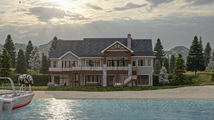 G7886-A Craftsman House, 2 to 4 Bedrooms, 2 to 4 Bathrooms | Loren Hills 30138 Exterior-9