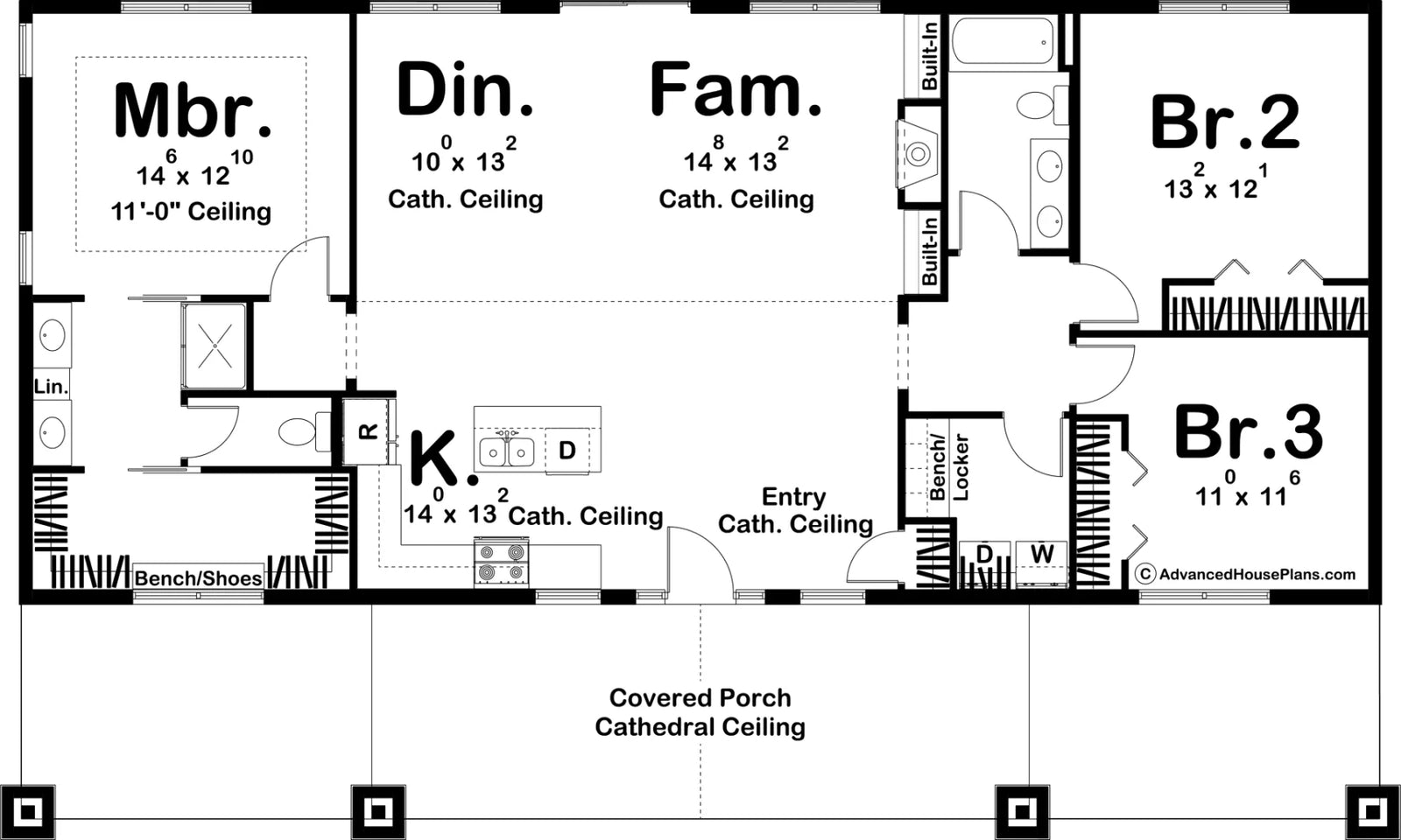 Hidden Acres Barndominium - Archival Designs House Plans