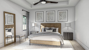 G7895-A Traditional House Master Bedroom, 3 Bedrooms, 2.5 Bathrooms | Hartzville 30172 