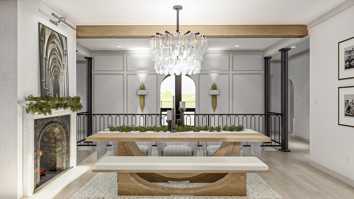 G7996-A Mediterranean House Dining, 3 Bedrooms, 3 Bathrooms | Seville 30176 