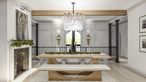 G7996-A Mediterranean House Dining, 3 Bedrooms, 3 Bathrooms | Seville 30176 