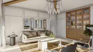 G7996-A Mediterranean House Living Room, 3 Bedrooms, 3 Bathrooms | Seville 30176 